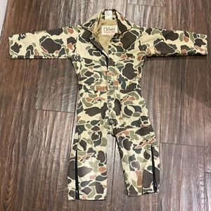 Walls Camo Coverall Size 4/4T